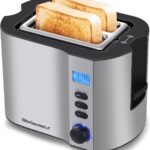 Elite Gourmet Extra Wide Slot 2-Slice Toaster