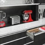 Hidden appliance storage systems for the kitchen of today