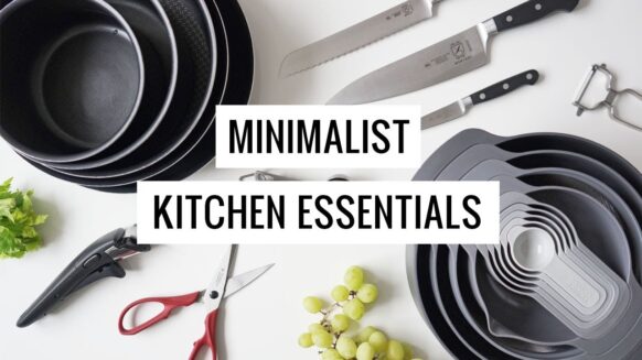 Minimalist Kitchen Essentials | My Minimalist Micro Apartment