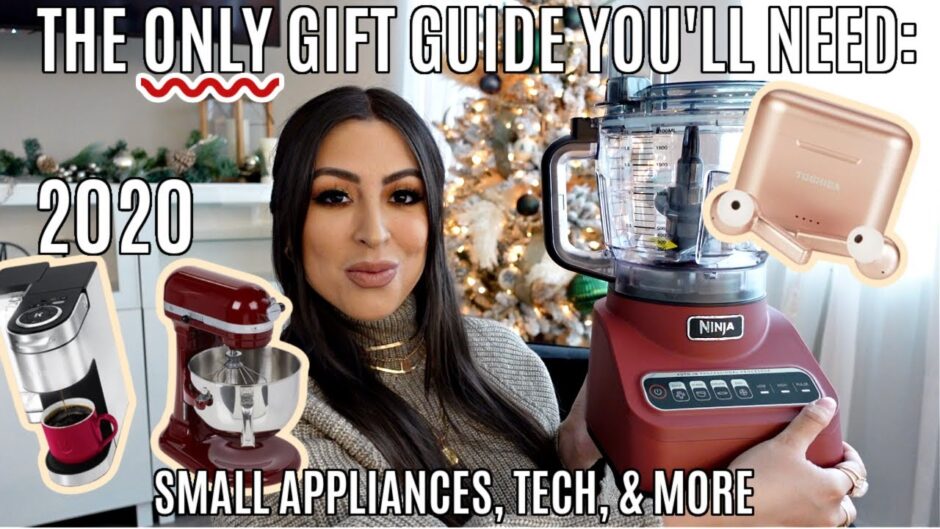 The ONLY Holiday GIFT GUIDE You'll NEED: SMALL APPLIANCES, ELECTRONICS, HOME INNOVATIONS! 2020