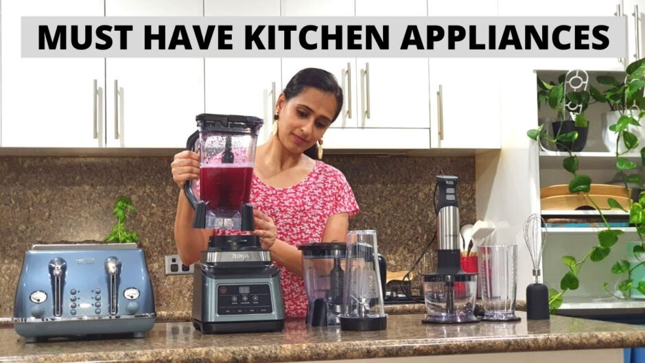 Top 5 Must Have Small Kitchen Appliances | Kitchen Essentials for Food Prep