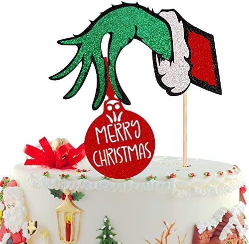 Christmas cake toppers