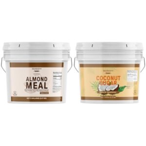 almond and coconut flour