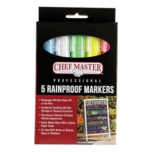 chef master waterproof markers 
