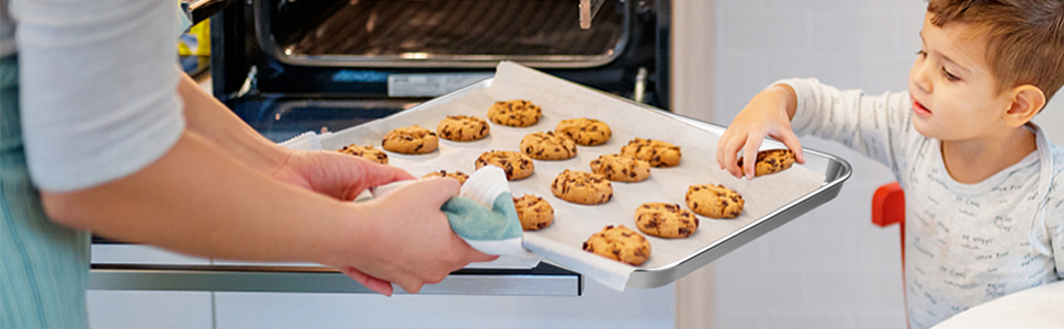 baking sheet and rack set