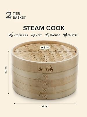 Bamboo Steamer, vegetable steamer, food steamer, dumpling maker, steam pot, veggie steamer