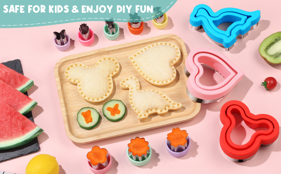 kids sandwich cutter shapes