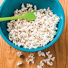 making popcorn