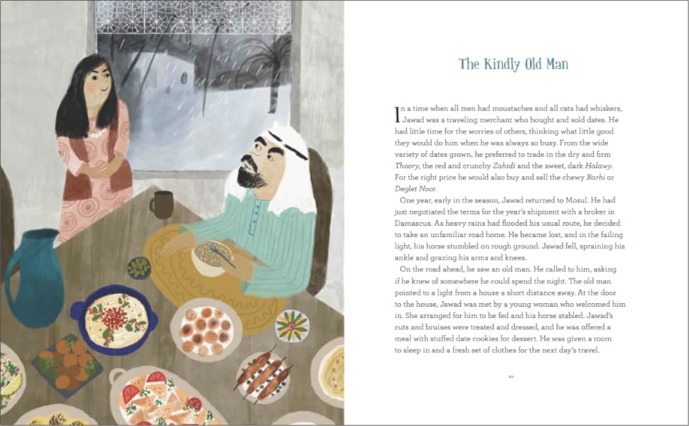 A spread from Arab Fairy Tale Feasts