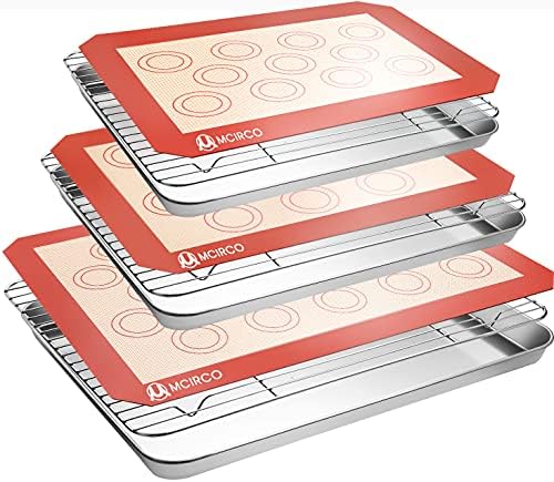 stainless steel baking sheets