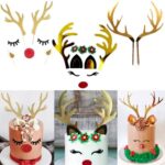 Christmas cake toppers