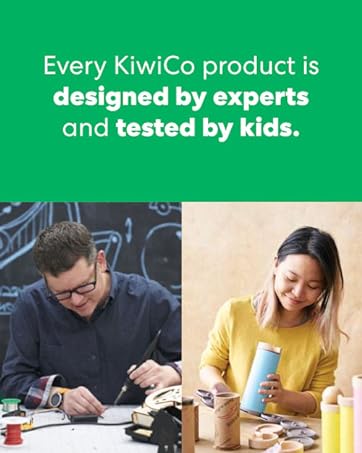 Every KiwiCo product is designed by experts and tested by kids