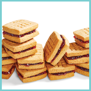 PB&J Sandwich Cookies