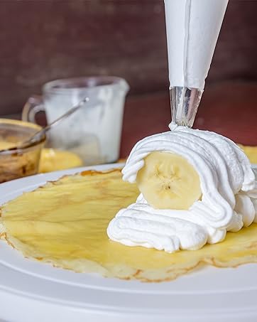 whipped cream by cusimax stand mixer, using the egg whisk attachment