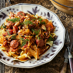 A photo of Slayer's Take Stew in a bowl 