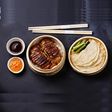 Peking Duck in Bamboo Steamer