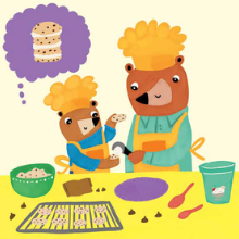 Two Bears Cooking