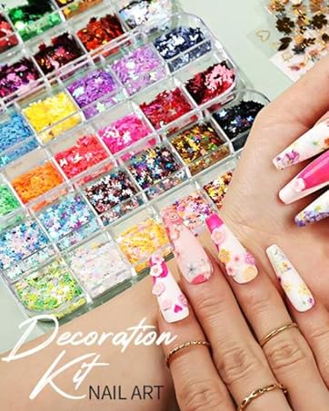 Nail Art Decorations Kit