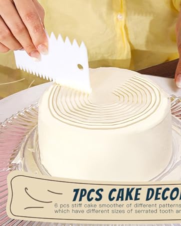 7pcs cake decorating tools