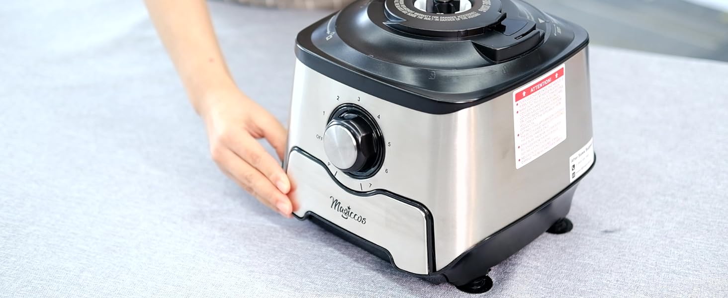 Stainless steel food processor