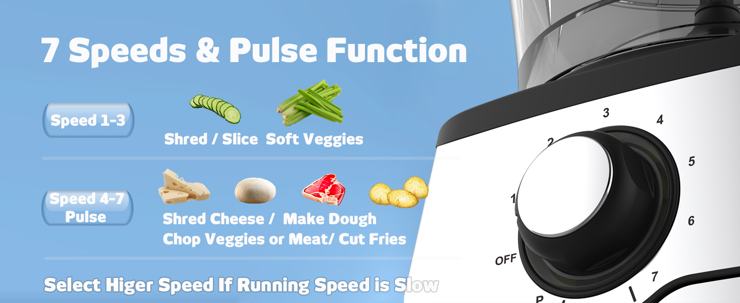 Food processors 7 functions