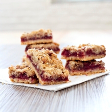 Raspberry Streusel Bars