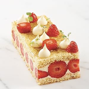 Strawberry Layer Cake french patisserie cookbook baking book pastry chef sweet desserts baking paris