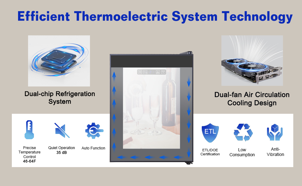 thermoelectric wine cooler