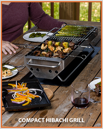 gourmet smoker smores sticks home barbeque cast iron wagyu fish pan kitchen briquettes gill set