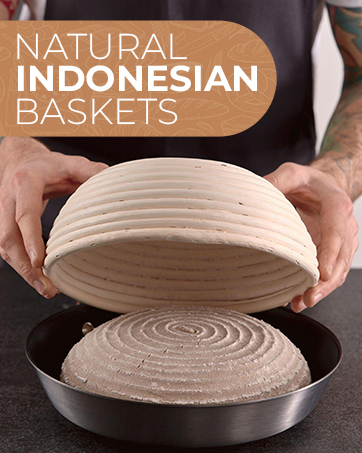 Natural Indonesian Rattan Baskets