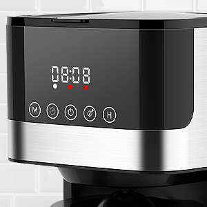 Melitta Tocco Glass Drip Programmable Brew Timer