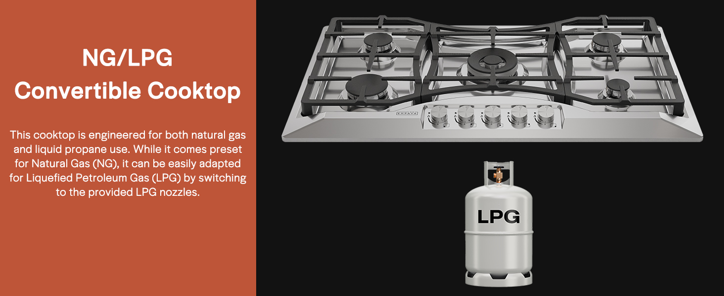 gas cooktop