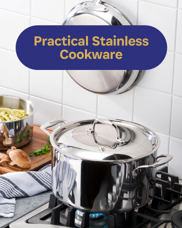 practical stainless Cookware