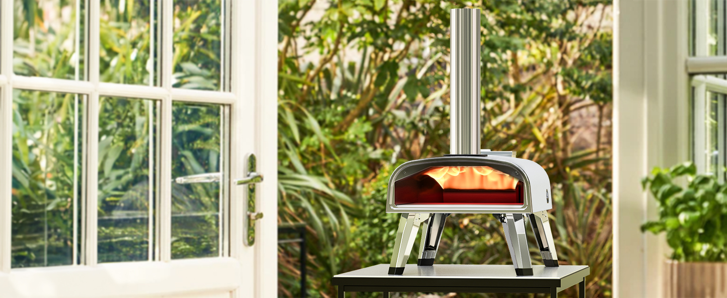 wood pellet pizza oven