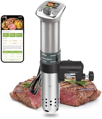 sous vide for precise baking