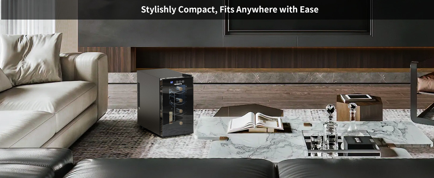 Stylishly compact, fits living room with ease