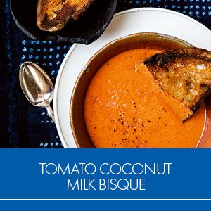 Tomato Coconut Milk Bisque