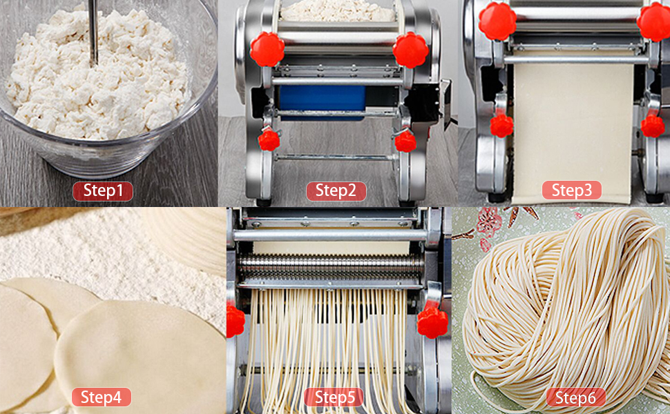 Multi-function Noodle Pasta Spaghetti Roller Pressing Machine