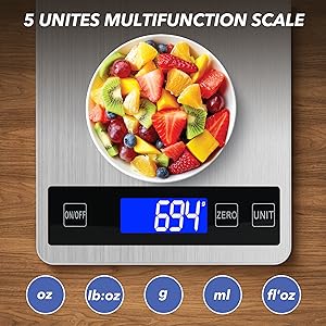 5 UNITES MULTIFUNCTION SCALE