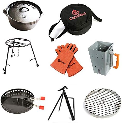 Outdoor Cooking Set - Dutch Oven and Tools Set - professional barbecue tool sets