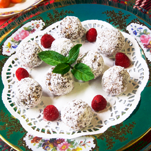 Date Nut Snowballs Recipe