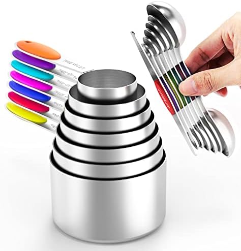 measuring cups and spoons