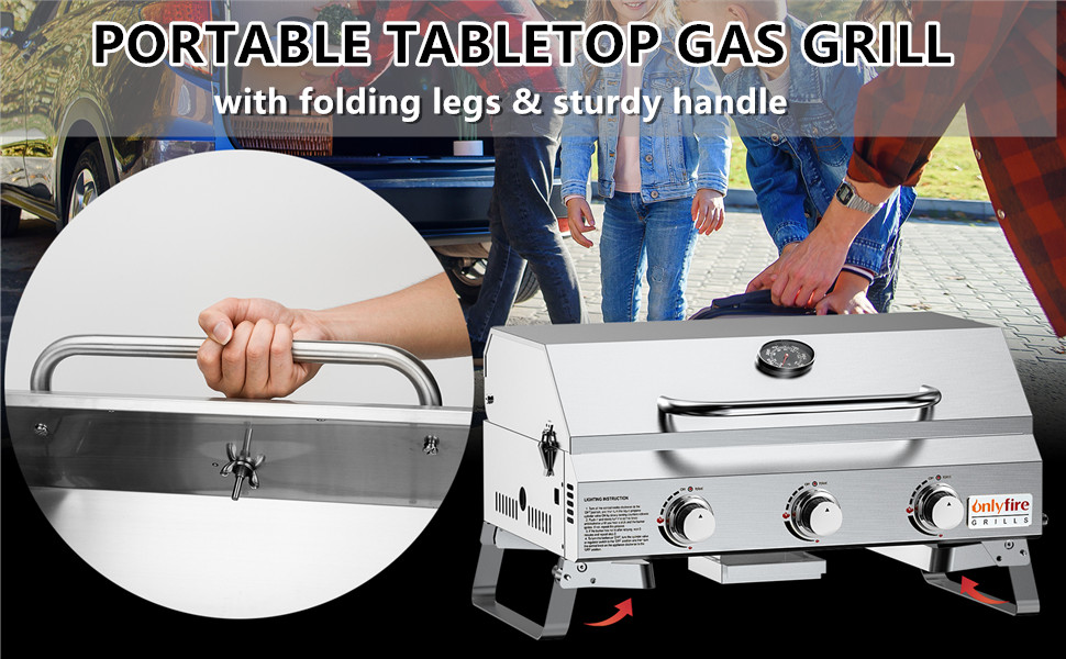 tabletop gas grill