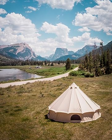 canvas tent