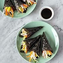 MUSHROOM HAND ROLLS (TEMAKI)