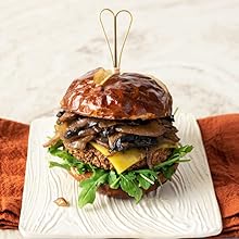 MUSHROOM ONION BURGERS