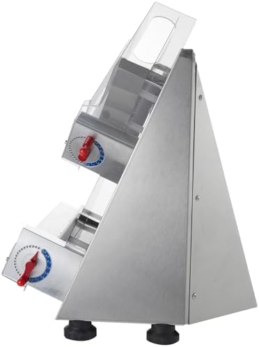 Pizza Dough Roller Sheeter, 3-12 Inch Automatic Commercial Pizza Press, 370W Electric 260 Per Hour Dough Roller, Stainless Steel Adjustable Thickness Dough Machine, for Pasta Maker Equipment - Image 9