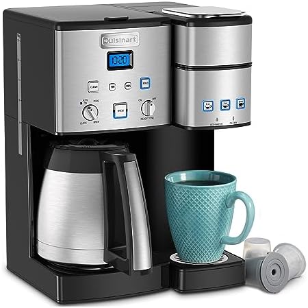 Cuisinart SS-20P1 Coffee Center 10-Cup Thermal Coffeemaker and Single-Serve Brewer, Stainless Steel - Image 6