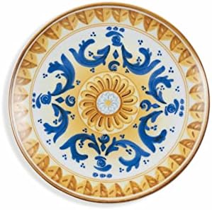 Villa d'Este Home Tivoli Dinner set 18 pieces in porcelain and stoneware, 6 different table places, Sicily - Image 11