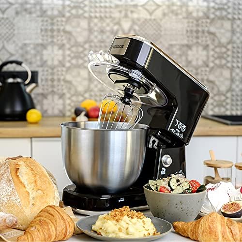 Stand Mixer, CUSIMAX Dough Mixer Tilt-Head Electric Mixer with 5-Quart Stainless Steel Bowl, Dough Hook, Mixing Beater and Whisk, Splash Guard - Image 5